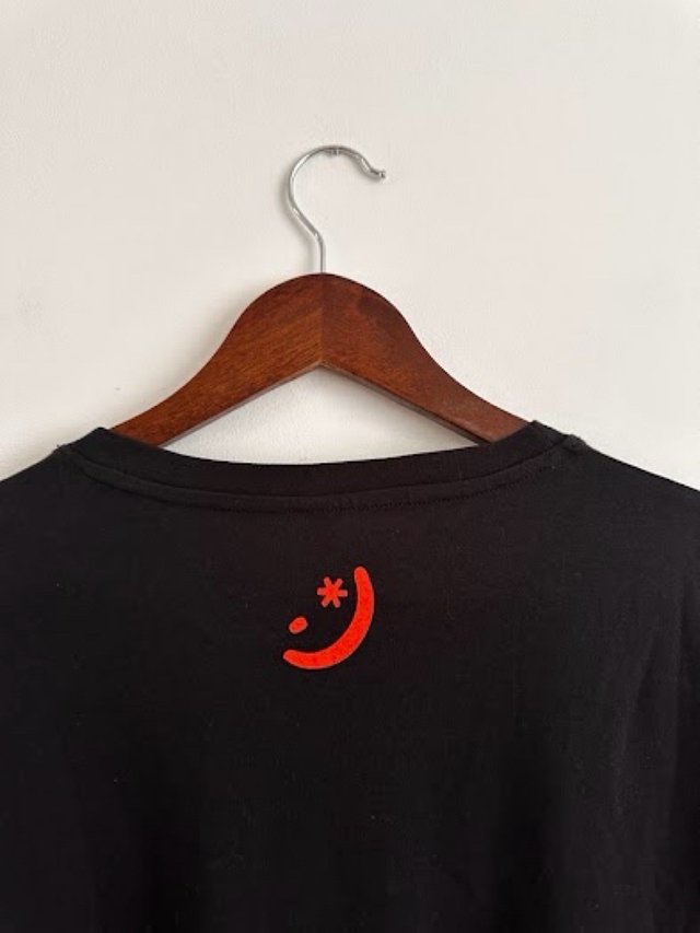 Camiseta ELSINVIVIR Negra y Roja Talla M