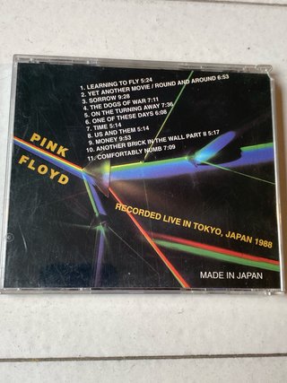 Pink Floyd Made in Japan 1988dark side of the moon