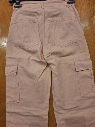 Pantalón cargo rosa talla 32