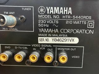 Amplificador Yamaha HTR-5440RDS Cinema DSP
