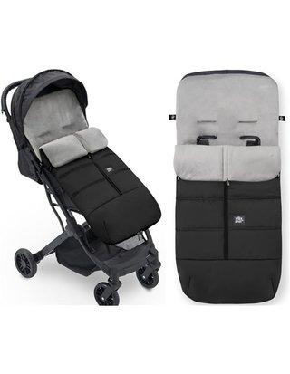 Saco Silla Paseo Universal - Saco Invierno Silla Paseo Universal - Desmontable con Cremallera - Cabezal Ajustable -Impermeable y Tra