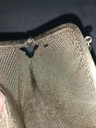 Bolso de mano Art Déco antiguo