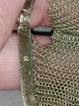 Bolso de mano Art Déco antiguo