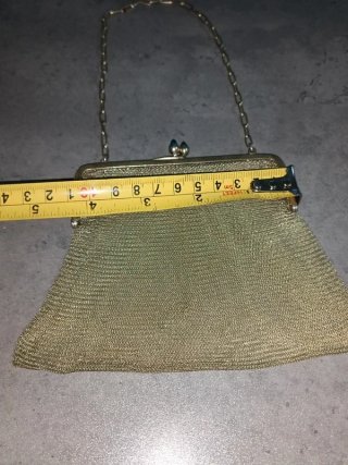 Bolso de mano Art Déco antiguo