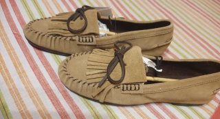 Mocasines de piel