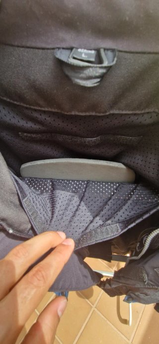 Chaqueta Moto Bering Negra y Azul