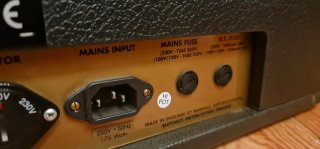 Cabezal Marshall 1987x 50W