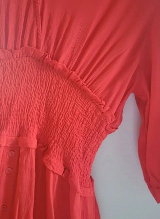 Vestido rojo Zara