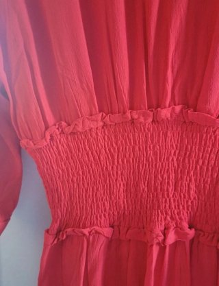 Vestido rojo Zara
