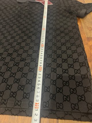 Polo Gucci Negro con Logo GG