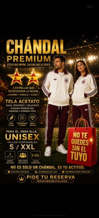 Conjunto Chándal Unisex Premium