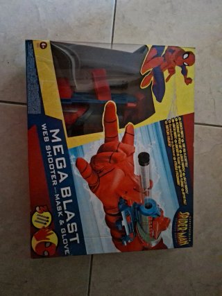 Spider-Man Mega Blast Lanzador Telarañas