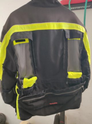 Chaqueta Moto Olympia XL Reflectante