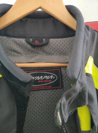 Chaqueta Moto Olympia XL Reflectante