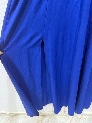 Vestido largo fiesta azul