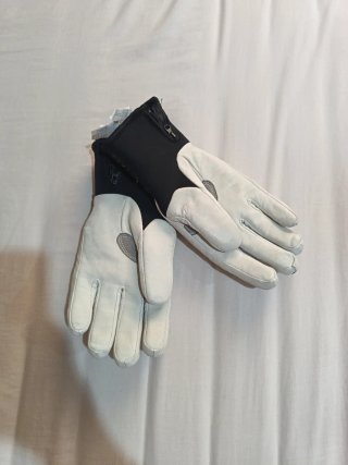 Guantes Level SQCF Negro/Blanco Nuevos