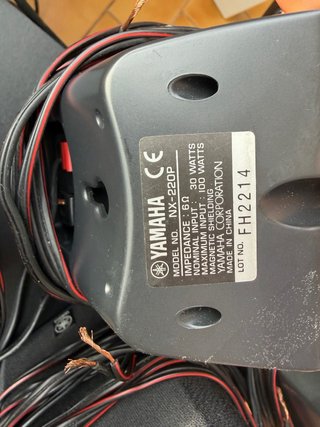 Subwoofer Activo Yamaha Negro