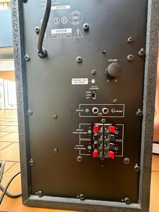 Subwoofer Activo Yamaha Negro