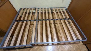 Sofá Cama 0,90 x 2,90 m Tela Azul