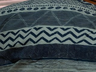 Sofá Cama 0,90 x 2,90 m Tela Azul