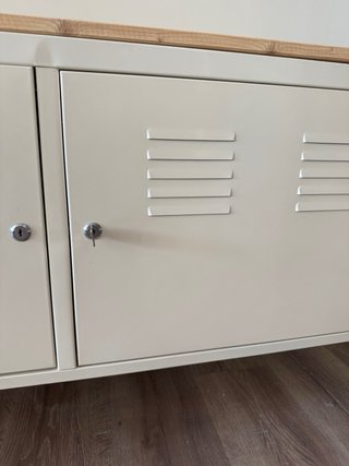 Mueble PS Ikea Blanco Madera