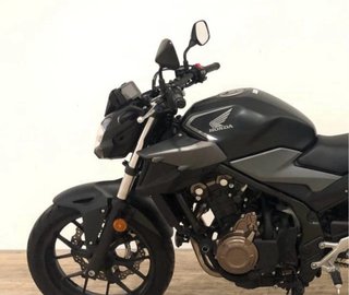 Honda CB 500F Naked Gris satinada.