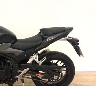 Honda CB 500F Naked Gris satinada.