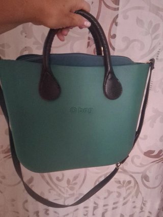 O bag verde ottanio usata pochissimo