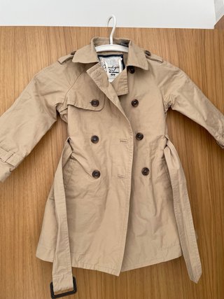 Gabardina Zara niña beige 3-4 años