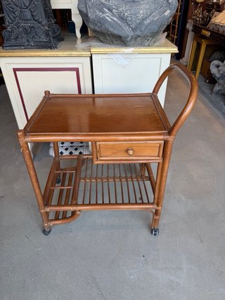 Carrito camarera vintage mid-century