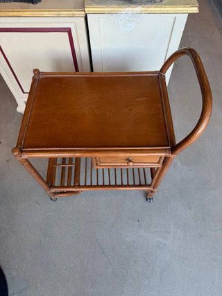 Carrito camarera vintage mid-century