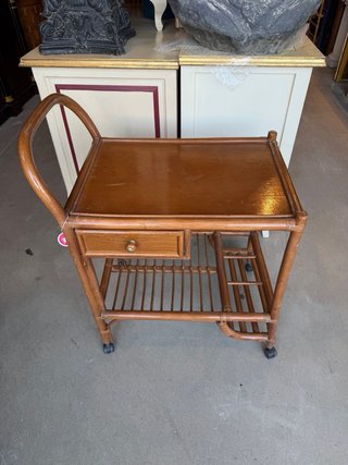 Carrito camarera vintage mid-century