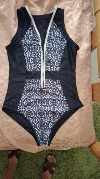 Costume da bagno intero con zip
