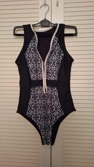 Costume da bagno intero con zip