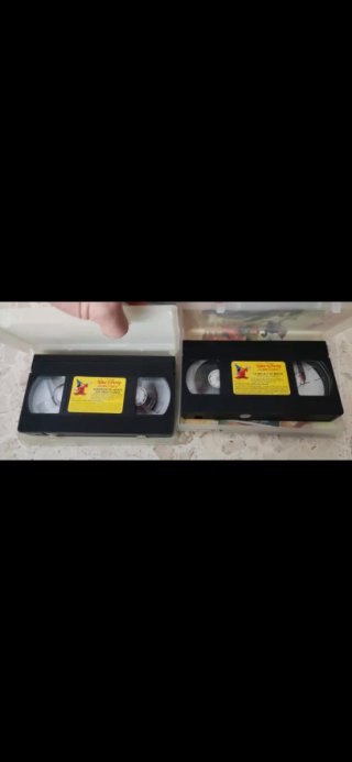 Lote 6 Cintas VHS Disney Clásicos Español