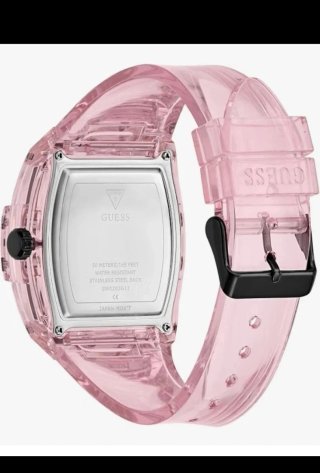 Reloj Guess Rosa Transparente