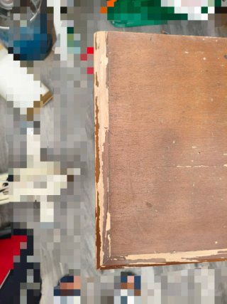Mueble recibidor de madera tallada