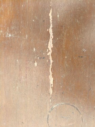 Mueble recibidor de madera tallada