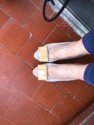 Zapatos ante beige