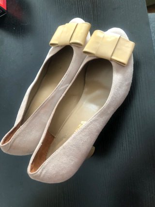 Zapatos ante beige