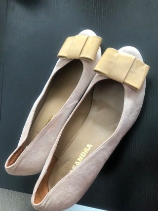 Zapatos ante beige