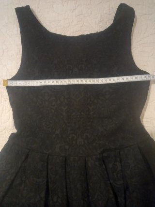 Vestido Negro Zara sin Mangas