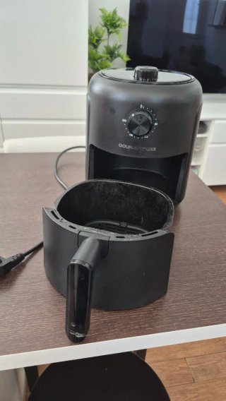 Freidora de aire, diseño compacto, envío rápido