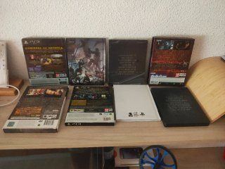 Colección God of War PS3, PS4 y PS2.