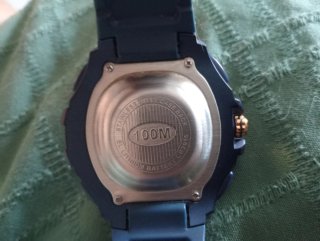 Reloj Radiant Azul y Dorado
