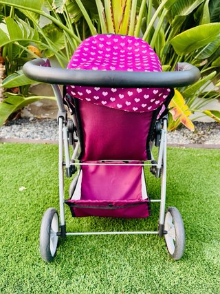 Carrito Gemelar Muñecas Bayer Design plegable