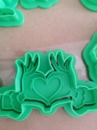 Pack 8 Cortadores Molde Grinch