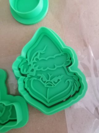 Pack 8 Cortadores Molde Grinch
