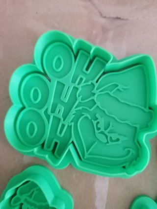 Pack 8 Cortadores Molde Grinch