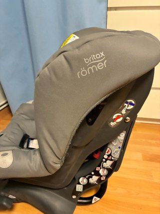Silla coche Britax Römer sin ISOFIX